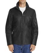 Marc New York Plymouth Stand Collar Leather Jacket