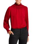Kobi Halperin Maria Smocked Blouse