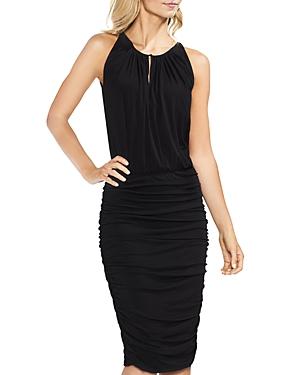 Vince Camuto Keyhole Ruched Dress