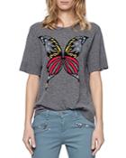 Zadig & Voltaire Gena Butterfly Cashmere Sweater