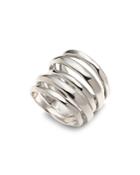 Alexis Bittar Silver-tone Layered Ring