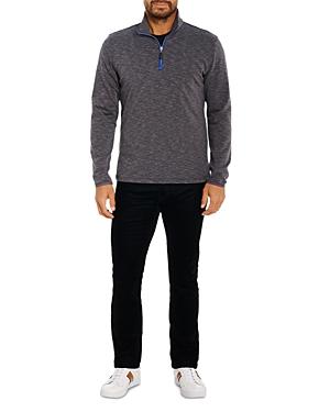 Robert Graham Carrack Long Sleeve Quarter Zip Pullover
