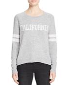 Aqua Cashmere California Crewneck Cashmere Sweater