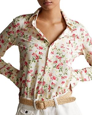 Polo Ralph Lauren Floral Button Down Blouse