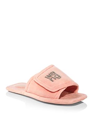 Alexander Wang Women's Lana Padded Logo Slide Sandals