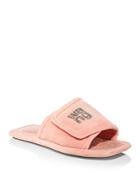 Alexander Wang Women's Lana Padded Logo Slide Sandals