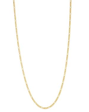 Bloomingdale's Figaro Link Chain Necklace In 14k Yellow Gold - 100% Exclusive