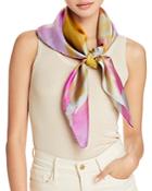 Echo Blooming Floral Silk Square Scarf