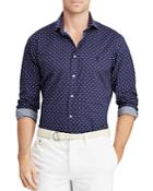 Polo Ralph Lauren Brownstone Dot-print Classic Fit Shirt