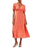 French Connection Bonita Draped V Neck Maxi Dress