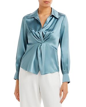 Cinq A Sept Misha Silk Top