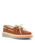 Msgm Lace Up Espadrille Boat Shoes