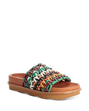Chloe Women's Wavy Slide Sandals