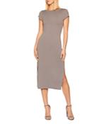 Susana Monaco Twist Back Dress With Slits