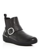 Fitflop Women's Superbuckle Leather Chelsea Booties