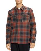 Ted Baker Plaid Flannel Shirt Jacket