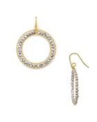 Officina Bernardi Beaded Loop Drop Earrings