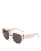 Dior Women's Butterfly Translucent Sunglasses, 54mm