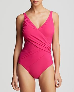 Gottex Escape Surplice One Piece Swimsuit
