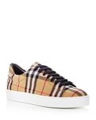Burberry Women's Westford Vintage Check Lace Up Sneakers