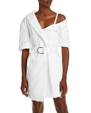 Cinq A Sept Milly Asymmetric Belted Dress