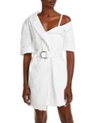 Cinq A Sept Milly Asymmetric Belted Dress