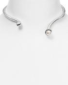 Uno De 50 Simulated Pearl Collar Necklace