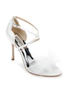 Badgley Mischka Women's Tessica Tulle Bow High Heel Sandals