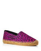 Saint Laurent Women's Espadrille Slip On Signature Flats