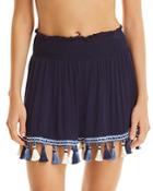 Surf Gypsy Tassel Mini Skirt Swim Cover-up