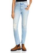 Mother The Huffy Skimp Jeans In Rope's End