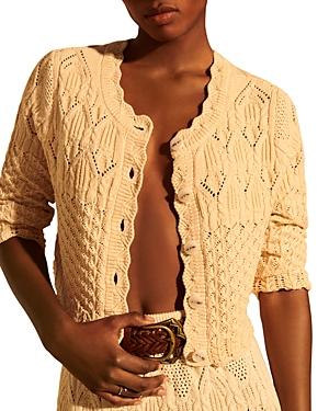 Ba & Sh Jump Pointelle Cardigan