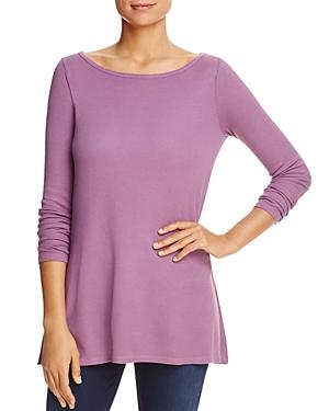 Three Dots Relaxed Boatneck Top