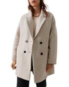 Ba & Sh Wooly Oversized Coat
