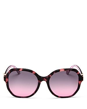 Kate Spade New York Women's Polarized Round Sunglasses, 57mm