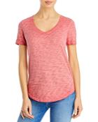 Atm Anthony Thomas Melillo Sublime Wash Slub Jersey V Neck Tee