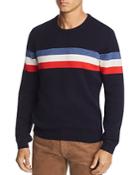 The Men's Store At Bloomingdale's Striped Merino Wool Sweater - 100% Exclusive