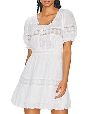 Loveshackfancy Britta Tie Neck Dress