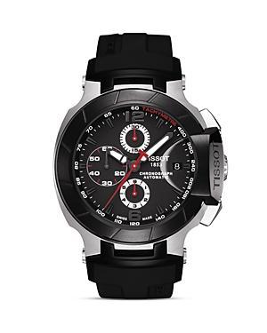 Tissot T-race Men's Black Quartz Chronograph Sport Watch, 50mm