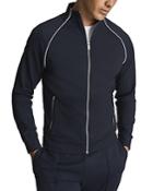 Reiss Cutler Zip Through Sweatshirt
