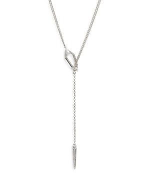 Nadri Nix Convertible Lariat Necklace, 32