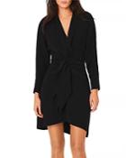 Ba & Sh Kiari Draped Mini Dress