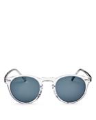 Oliver Peoples Unisex Gregory Peck Mirrored Sunglasses, 47mm