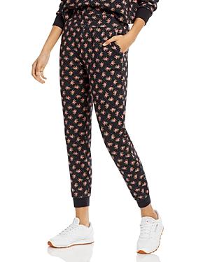 Alice And Olivia Nyc Printed Joggers