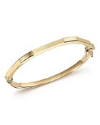 14k Yellow Gold Faceted Bangle - 100% Exclusive