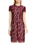 Vince Camuto Scalloped Lace Dress