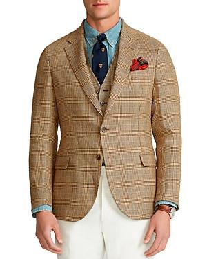 Polo Ralph Lauren Glen Plaid Linen Suit Jacket