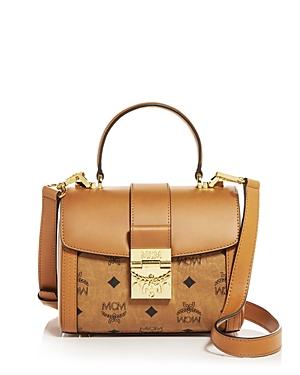 Mcm Tracy Visetos Small Satchel