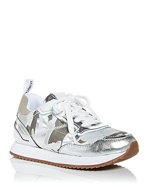 Schutz Women's Penny Camo Print Low Top Sneakers