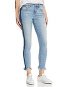 Pistola Audrey Mid-rise Crop Skinny Jeans In Radio Star